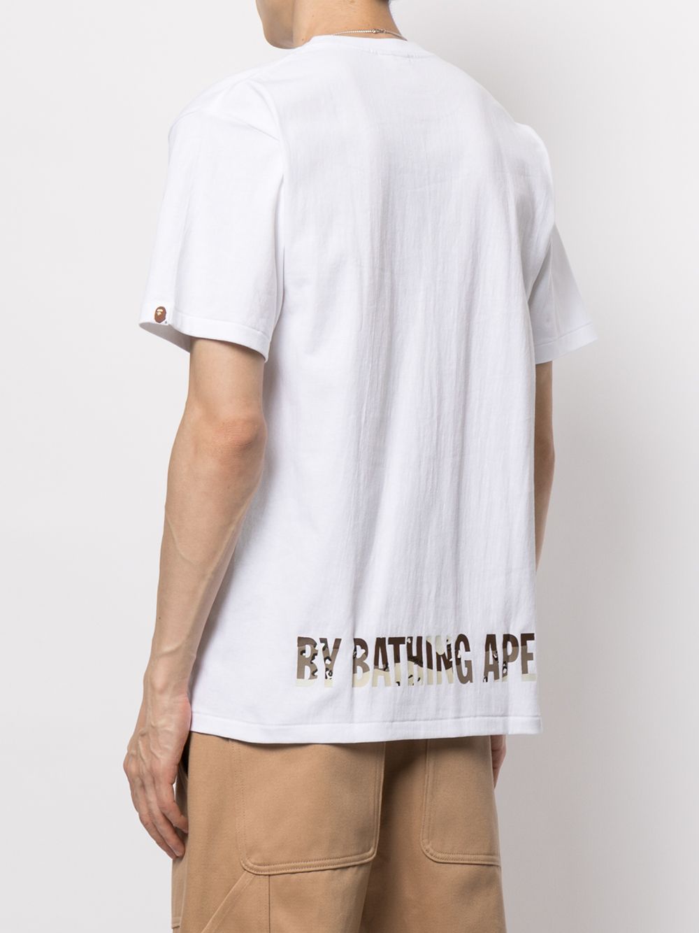 фото A bathing ape® футболка desert camo ape face