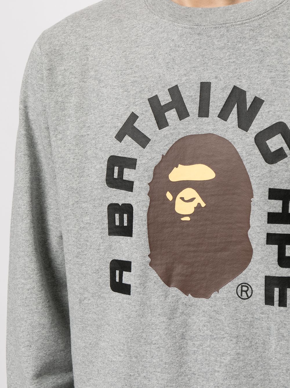 фото A bathing ape® толстовка с логотипом