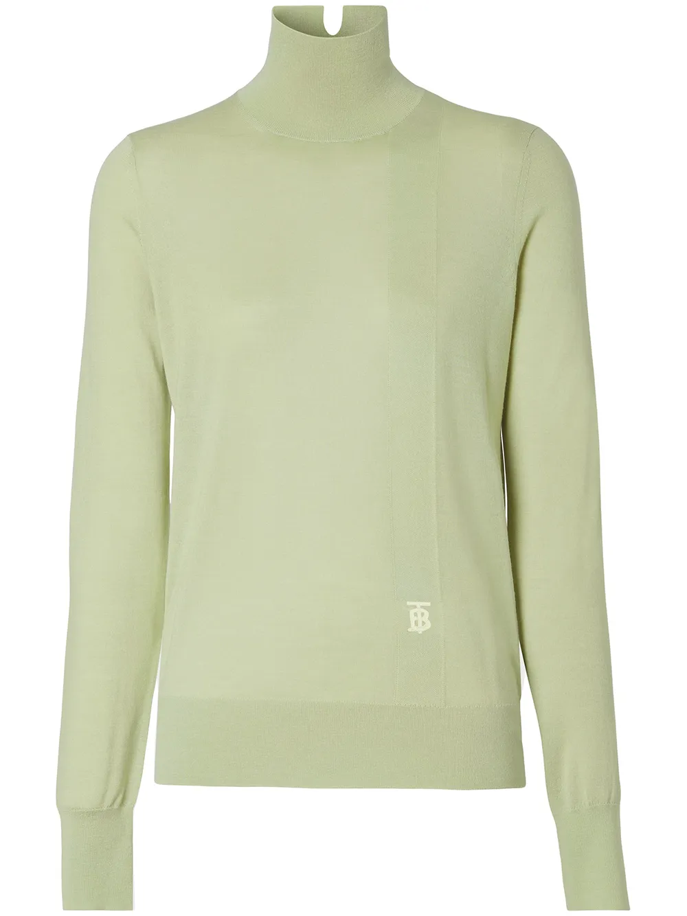 Burberry Bestickter Pullover - Grün