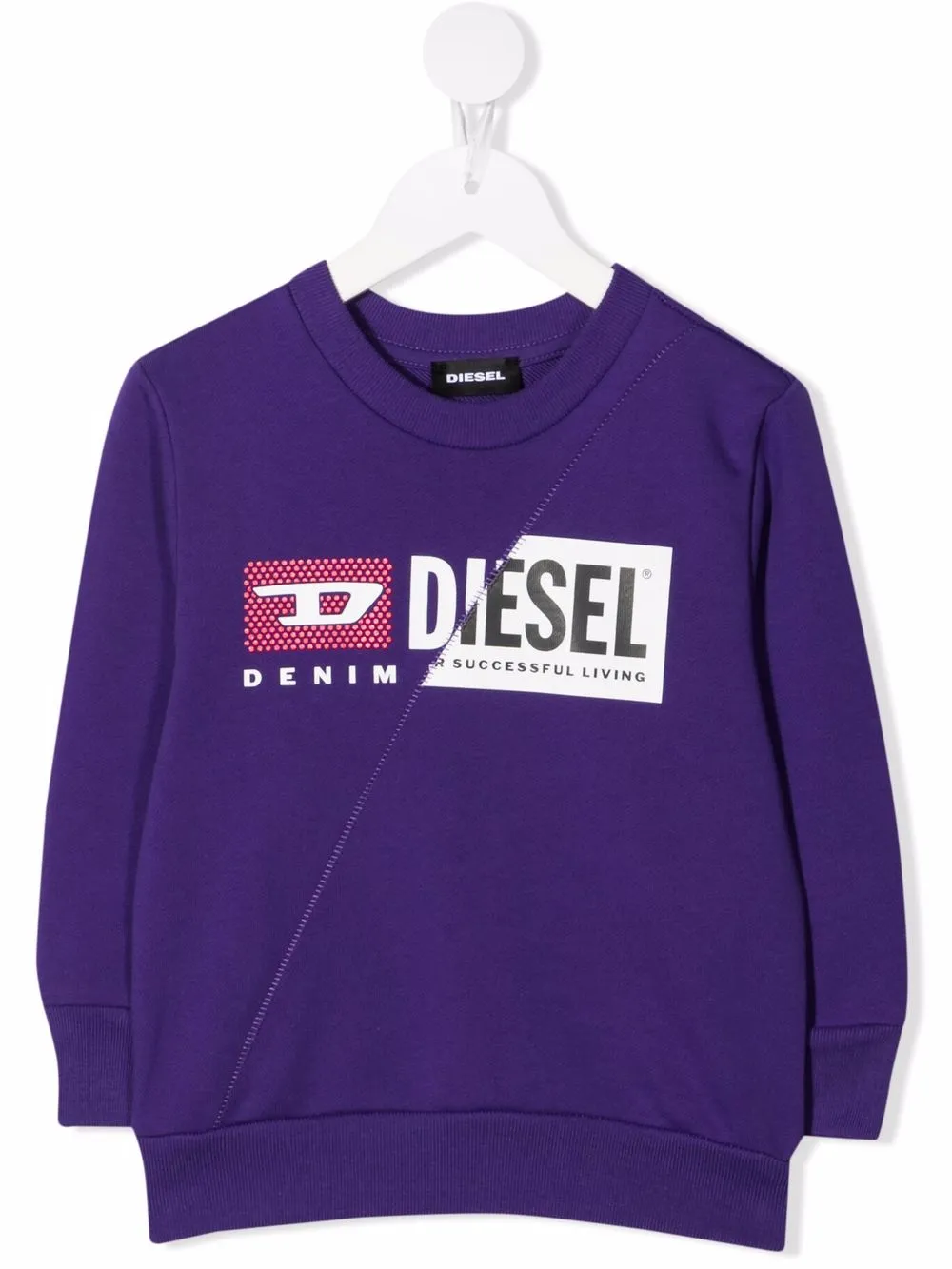 фото Diesel kids толстовка с графичным принтом