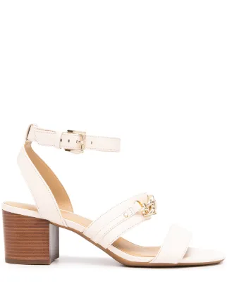 michael kors low heel sandals