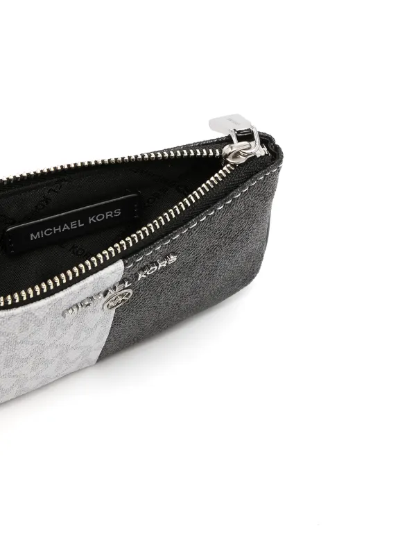 Michael Michael Kors Monogram Print Key Card Case Farfetch