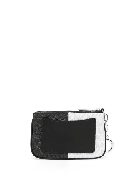 Michael Michael Kors Monogram Print Key Card Case Farfetch