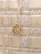 Michael Michael Kors Bolsa tote Ivy grande com padronagem trançada