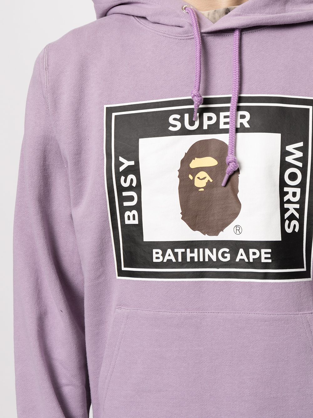 фото A bathing ape® худи super busy works pullover