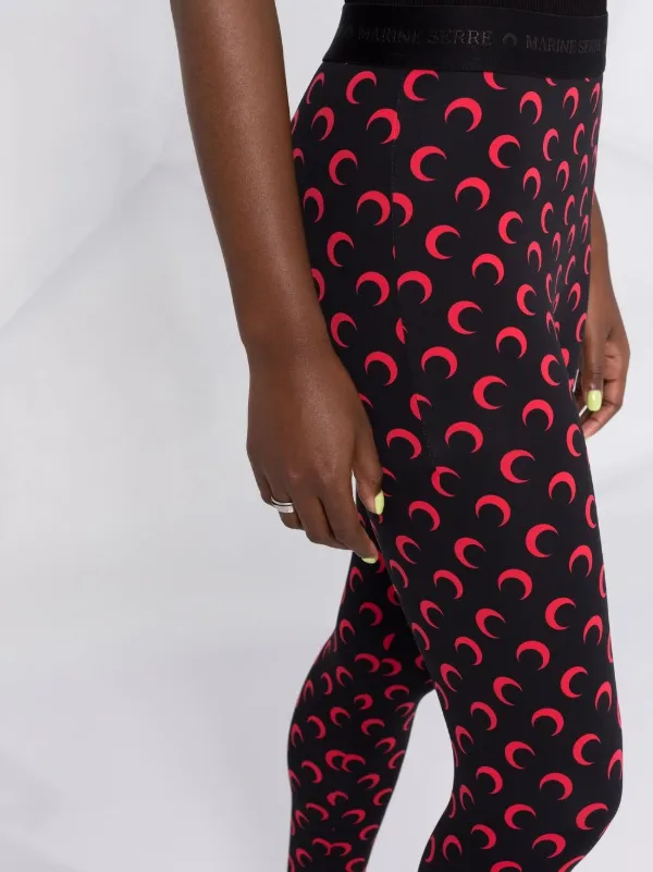 Shop Marine Serre crescent moon\u003dprint 