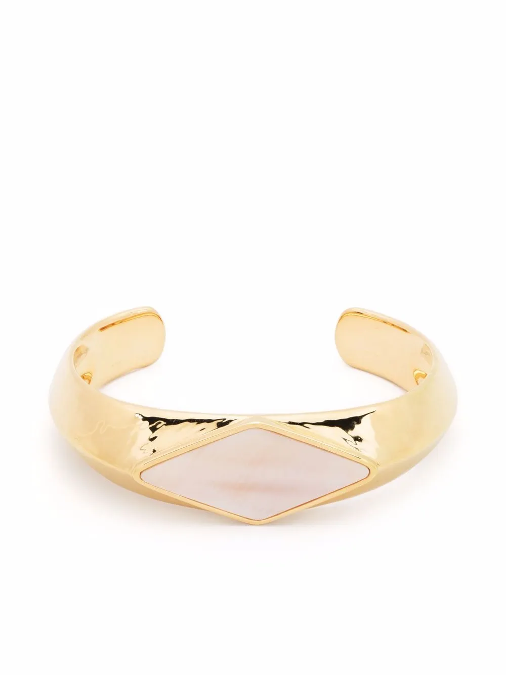 

Aurelie Bidermann brazalete con dije de piedra - Dorado