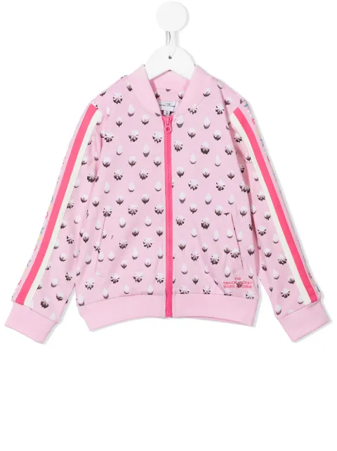 Marc Jacobs Kids chamarra deportiva estampada