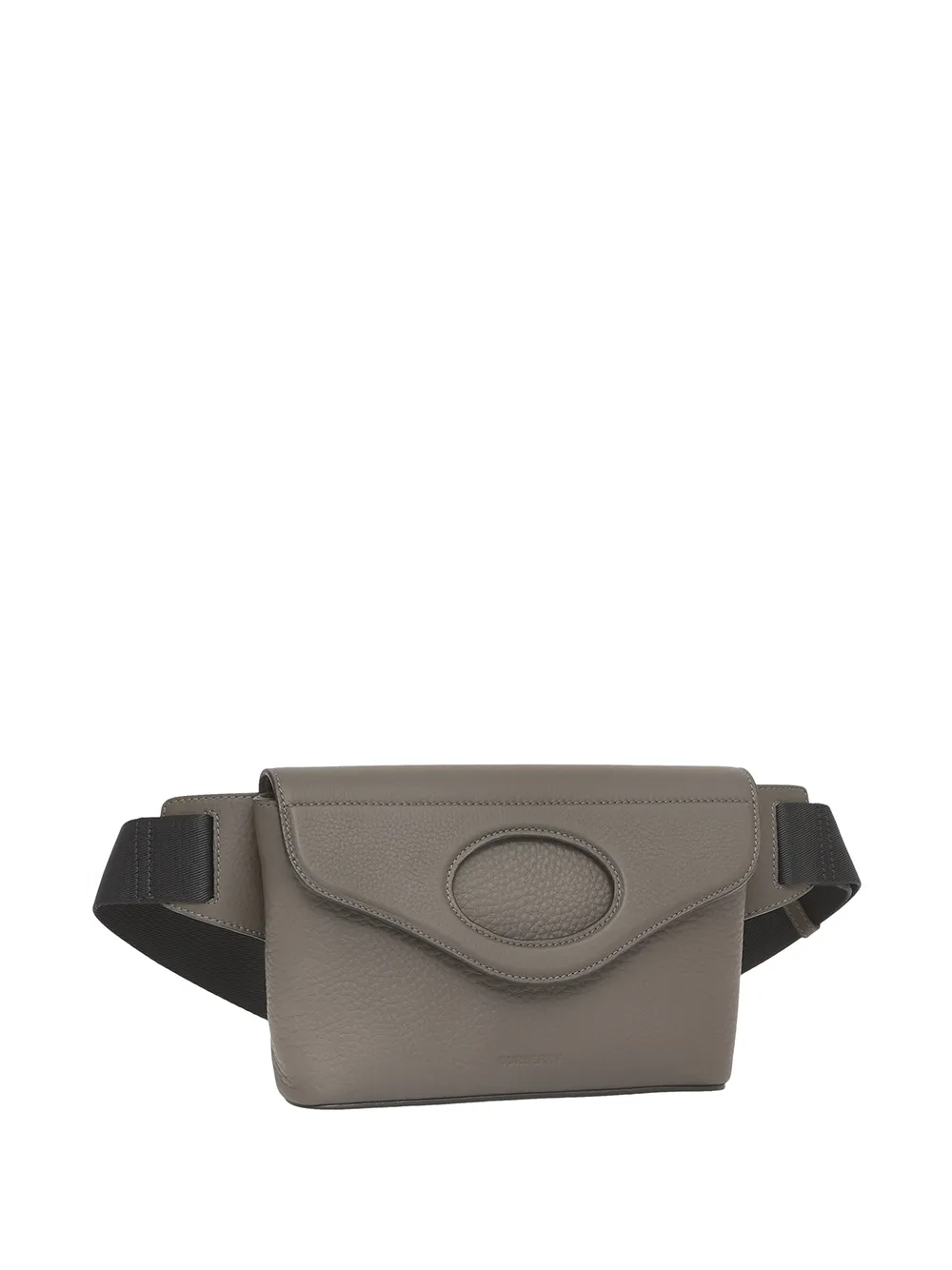 фото Burberry поясная сумка из зернистой кожи