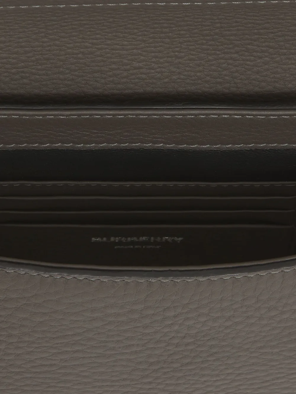 фото Burberry поясная сумка из зернистой кожи