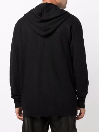 cashmere zipped hoodie展示图