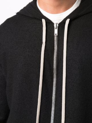 cashmere zipped hoodie展示图