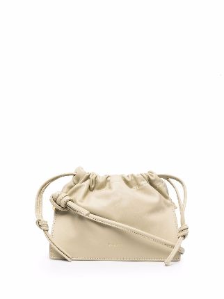 drawstring leather satchel bag展示图