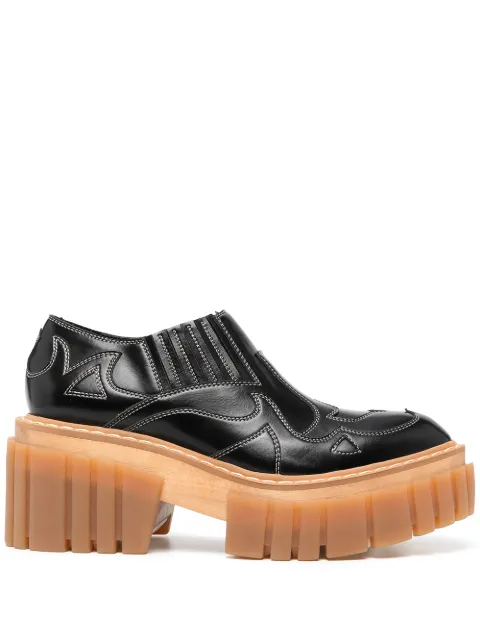 Stella McCartney mocasines bordados