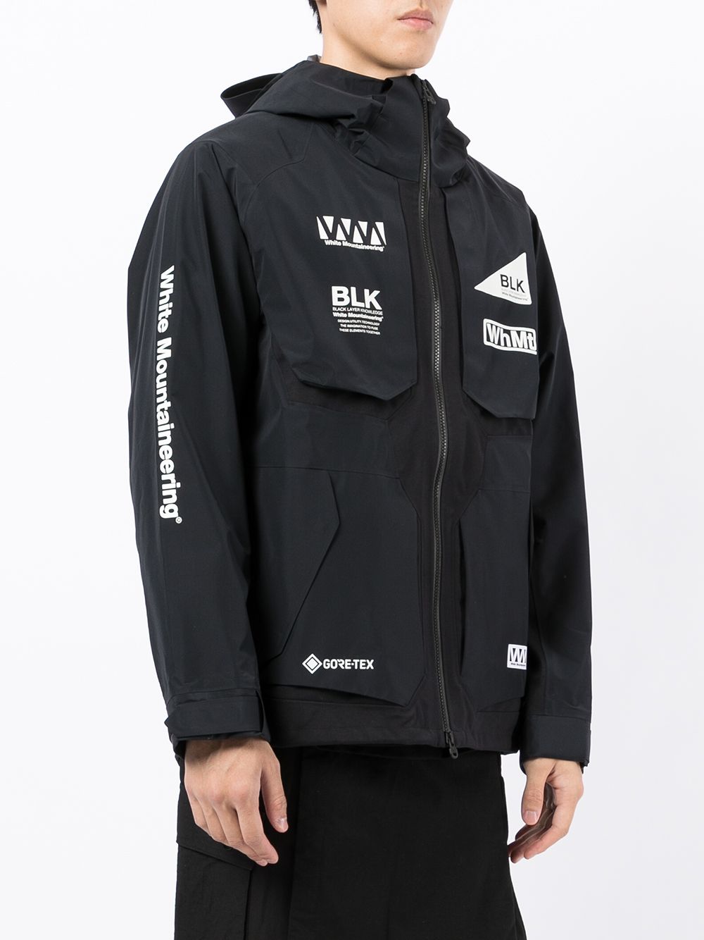 фото White mountaineering парка gore-tex® с капюшоном