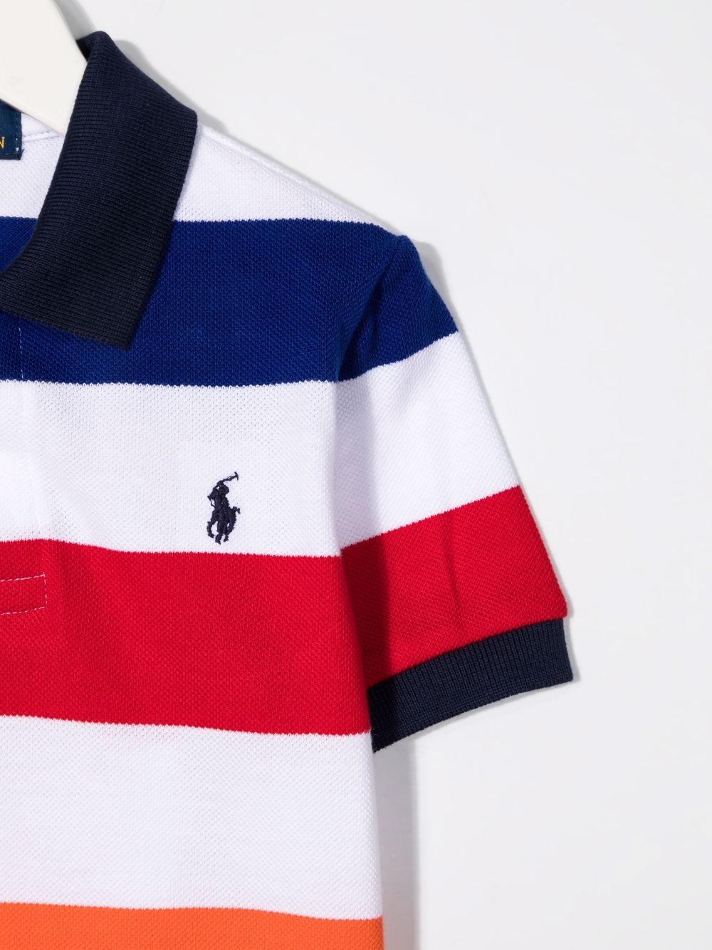 Shop Ralph Lauren Embroidered-logo Polo Shirt In White