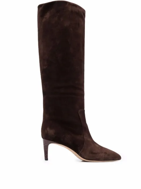 Paris Texas pointed-toe knee-high boots