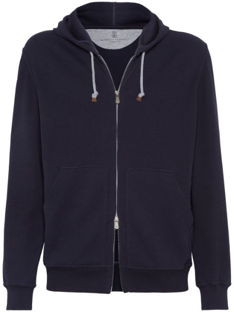 Brunello Cucinelli drawstring hooded sweatshirt