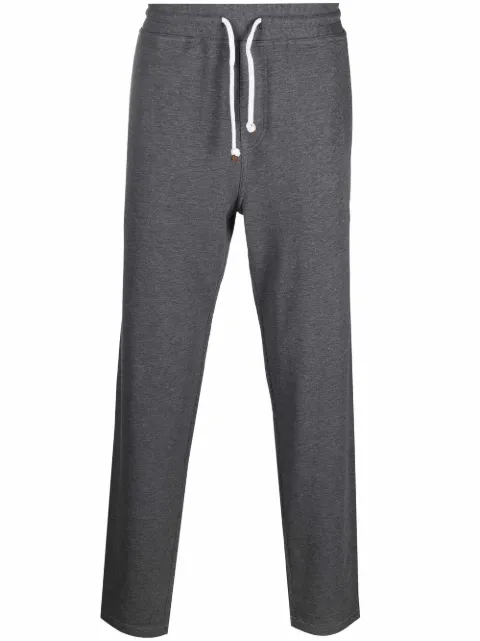Brunello Cucinelli jersey drawstring-waist track pants
