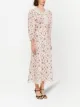 Miu Miu floral-print silk dress