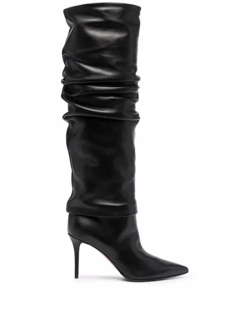 Le Silla Eva ruched knee boots