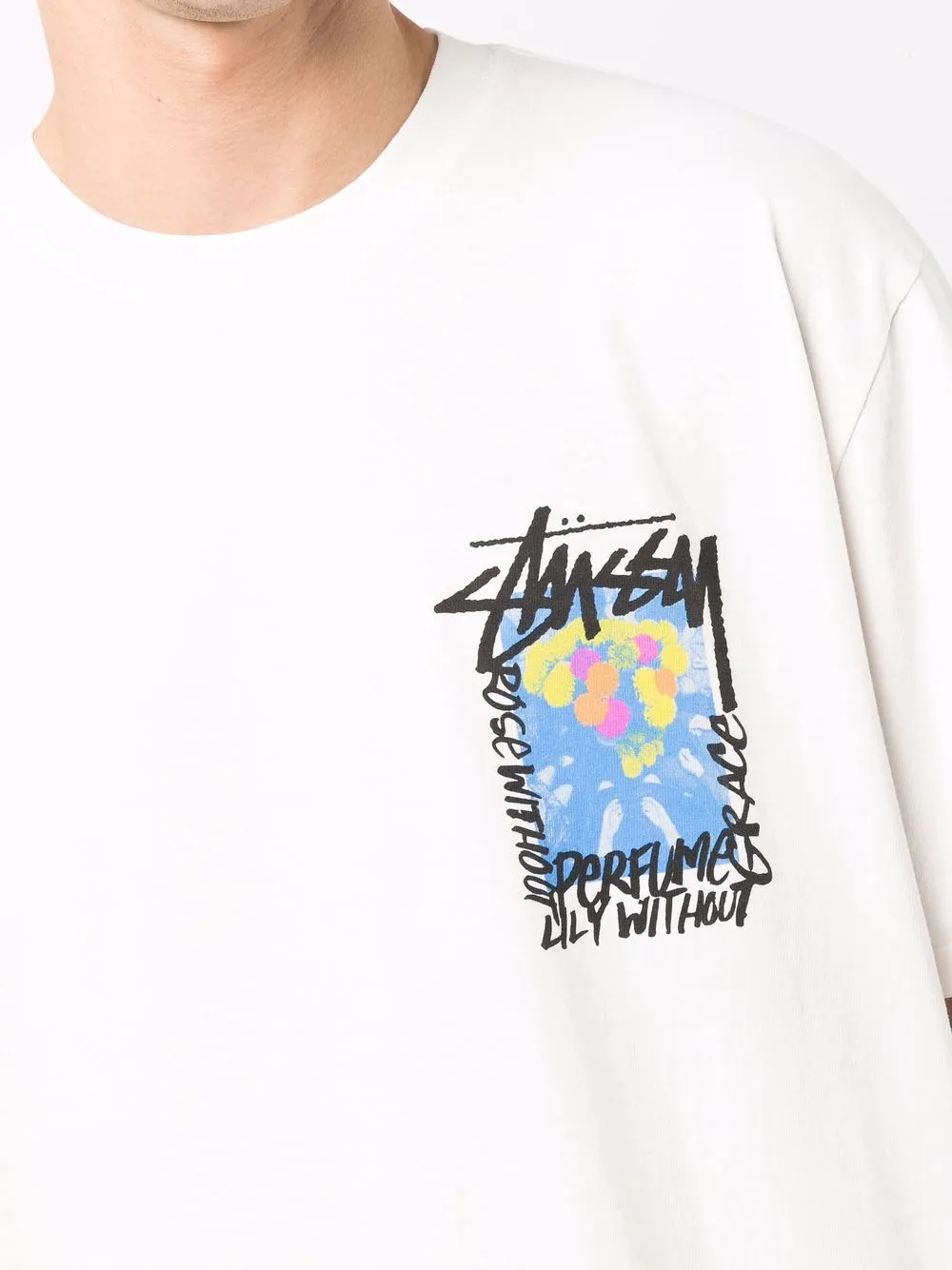 фото Stussy футболка с логотипом