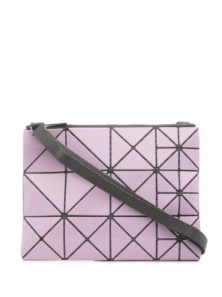 Bao Bao Issey Miyake Purple Lucent Frost Shoulder Bag Bao Bao