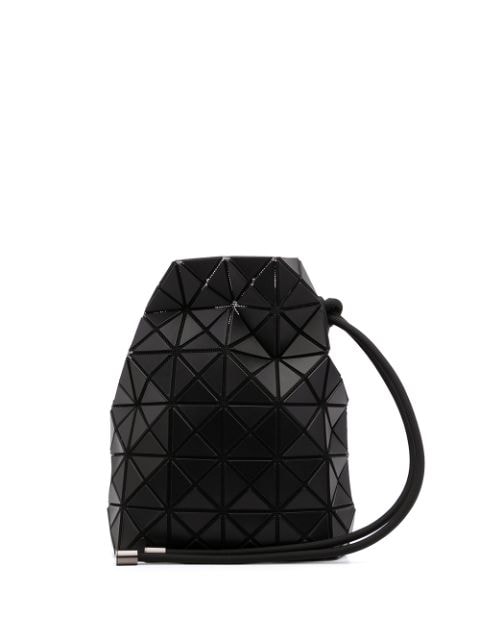 Bao Bao Issey Miyake Wring Matte geometric-pattern Crossbody Bag - White