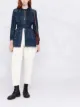 Image 2 of Saint Laurent Saharienne belted denim jacket