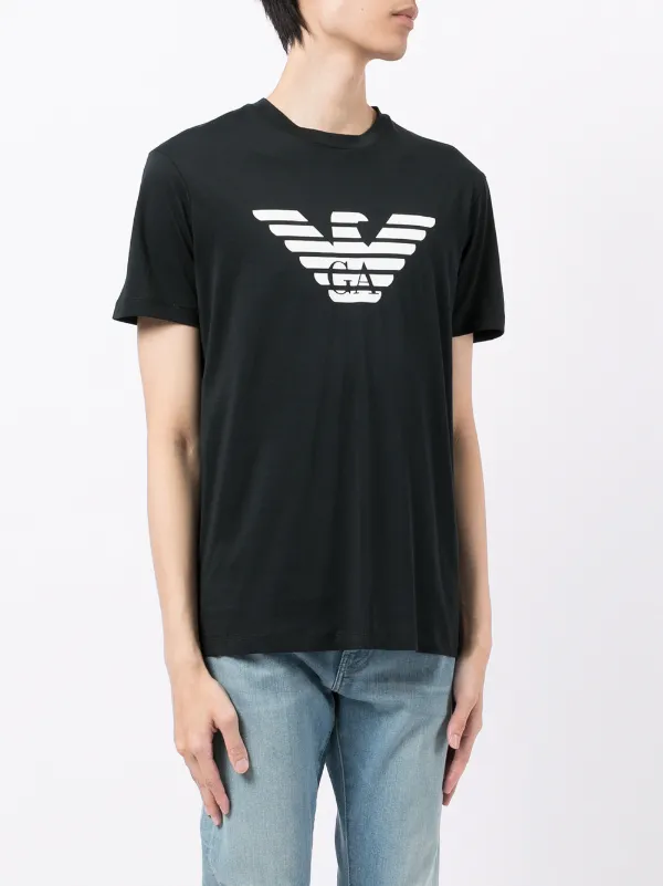 black emporio armani t shirt