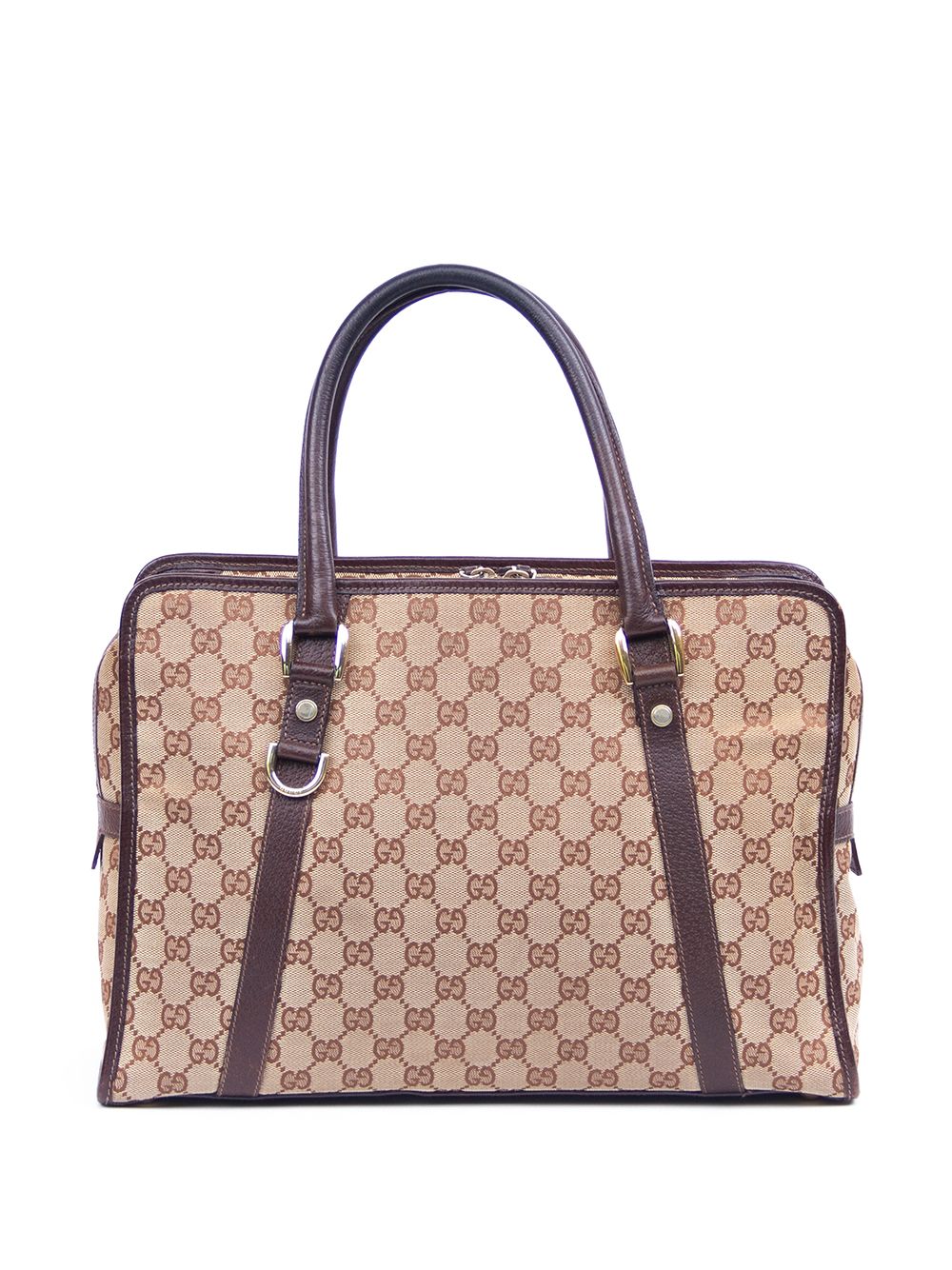 фото Gucci pre-owned портфель с узором gg