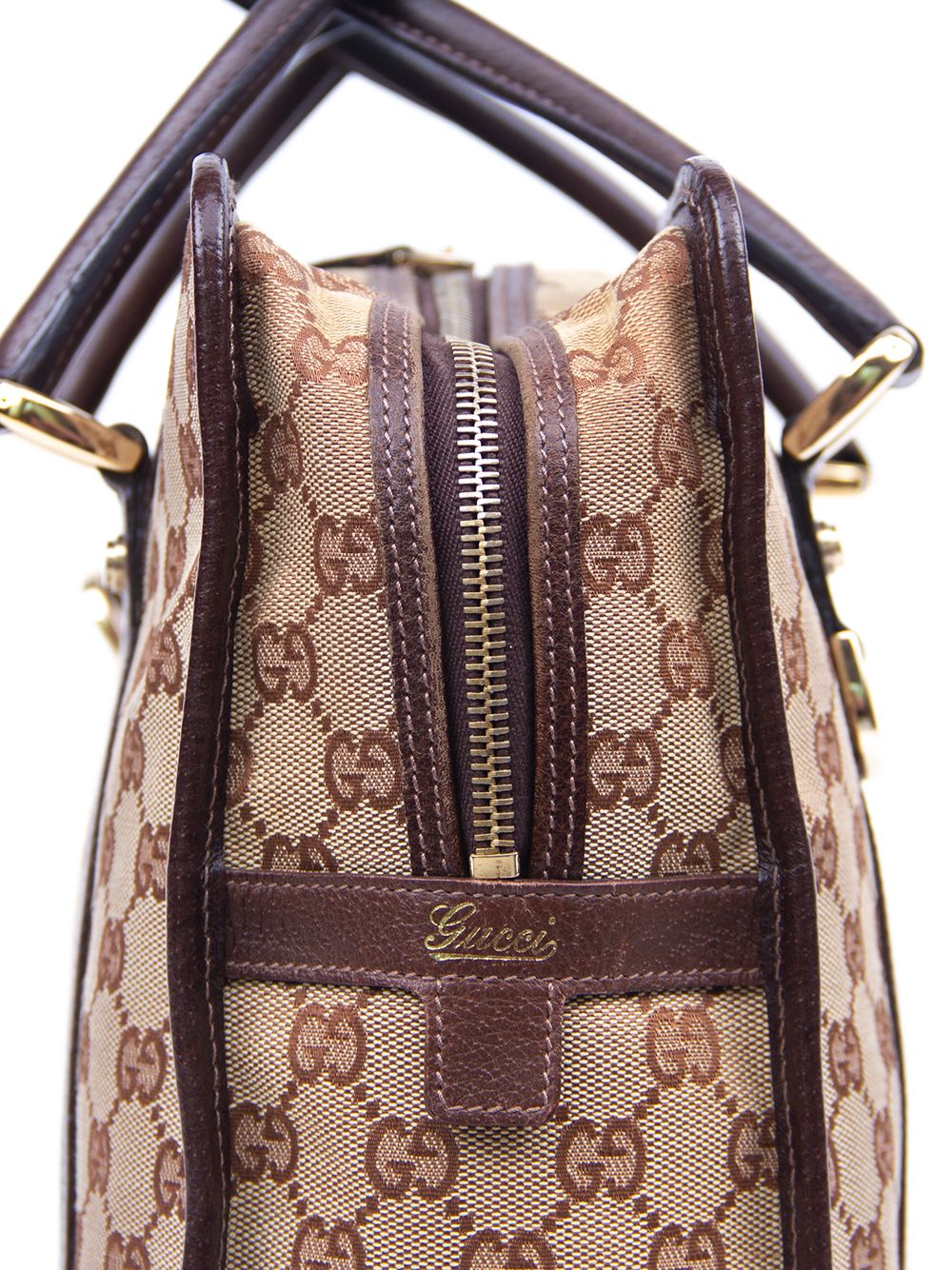 фото Gucci pre-owned портфель с узором gg