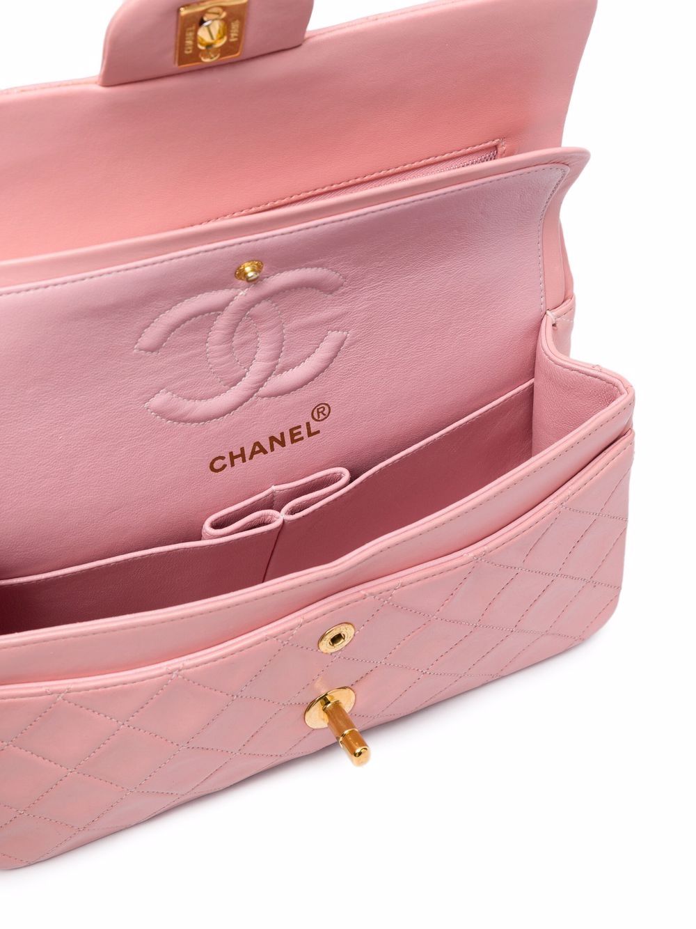 фото Chanel pre-owned сумка на плечо double flap 1996-1997-го года