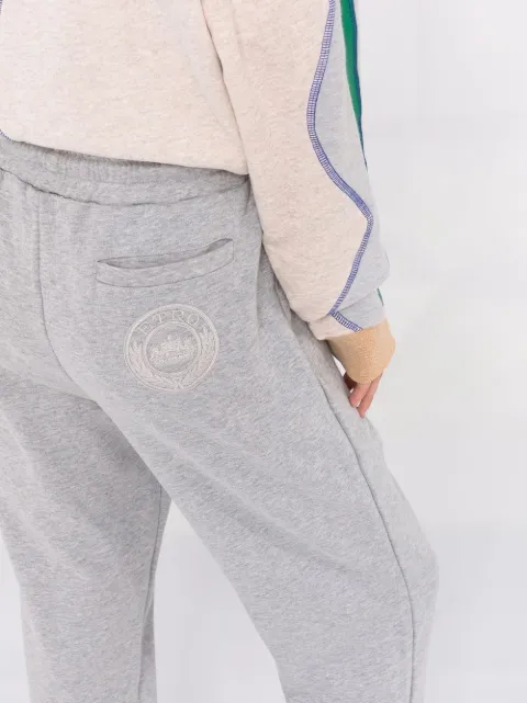 ETRO logo-embroidered Cotton Track 