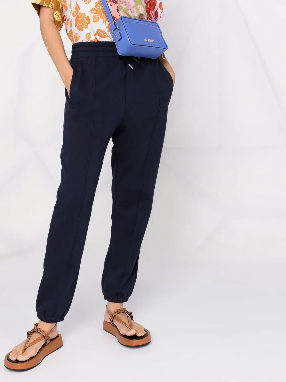 фото Etro спортивные брюки с вышитым логотипом