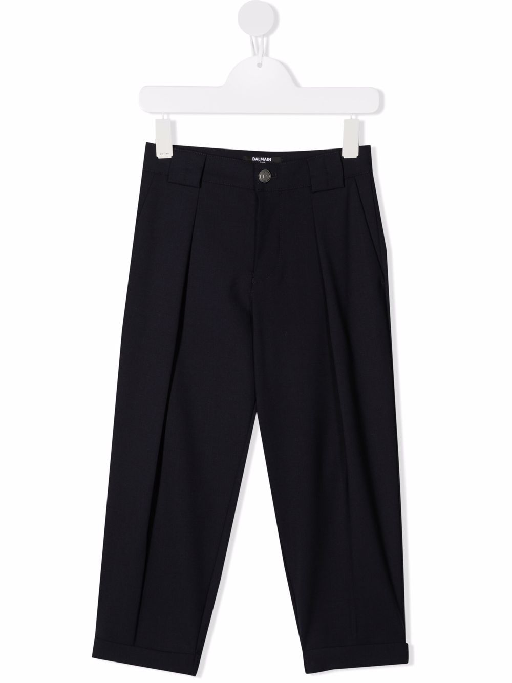 

Balmain Kids pantalones de corte tapered - Azul