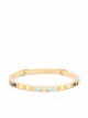 Imagem 1 de Tory Burch Pulseira Serif-T com listras