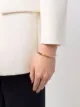 Imagem 2 de Tory Burch Pulseira Serif-T com listras