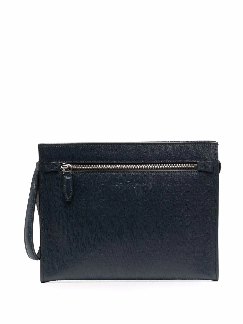 

Salvatore Ferragamo bolsa de mano forjado - Azul