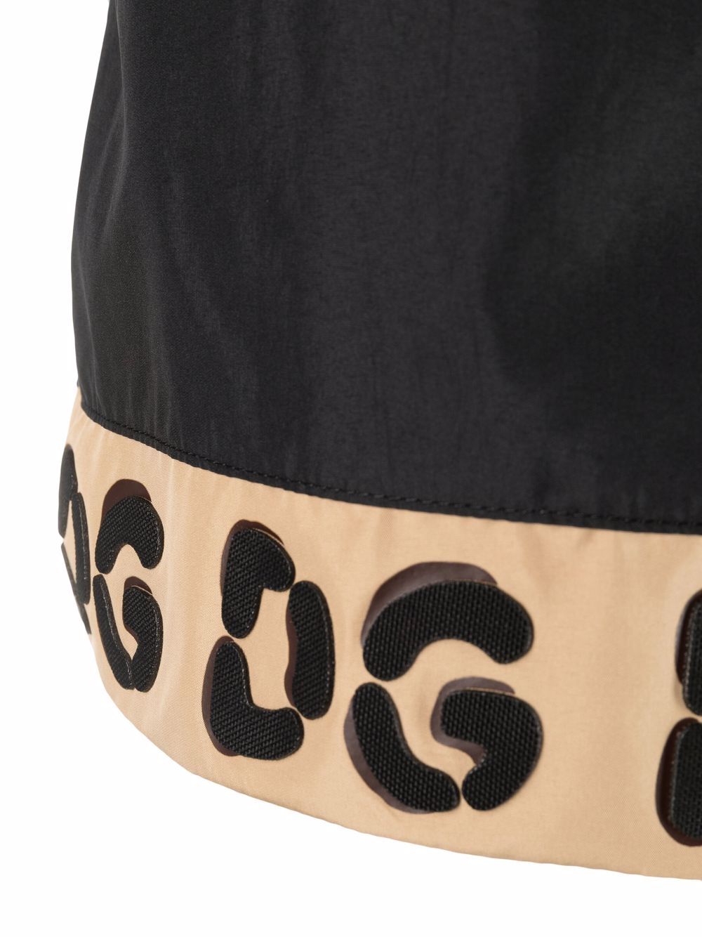 фото Dolce & gabbana плавки-шорты с леопардовым принтом и логотипом dg