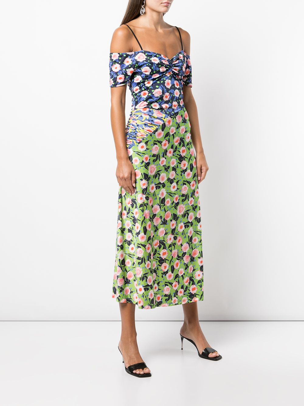 фото Stine goya selene mixed print dress