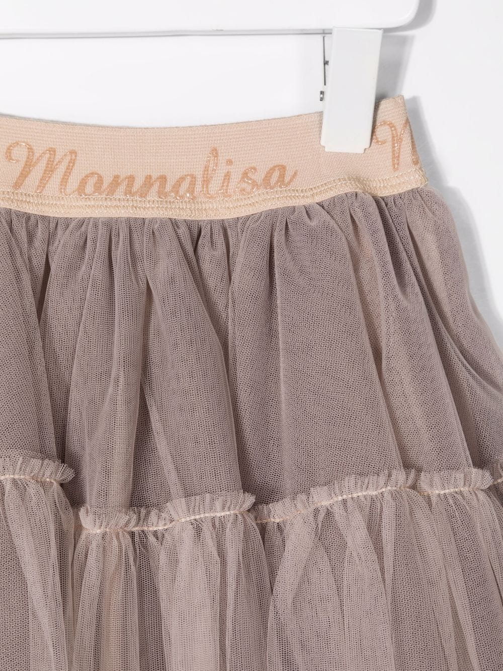 фото Monnalisa пышная юбка с логотипом