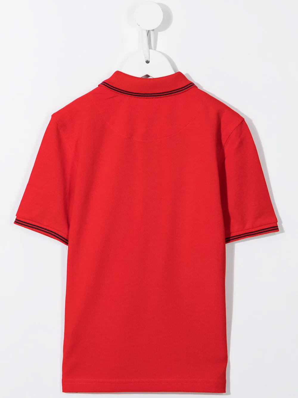 фото Boss kidswear рубашка поло с нашивкой-логотипом