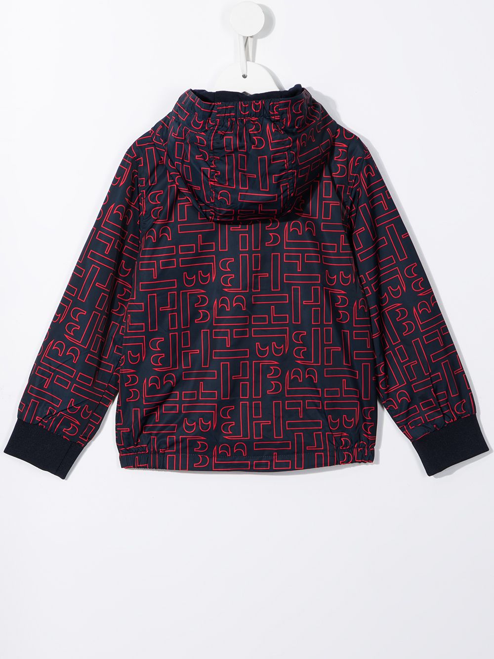 фото Boss kidswear geometric-pattern zip jacket