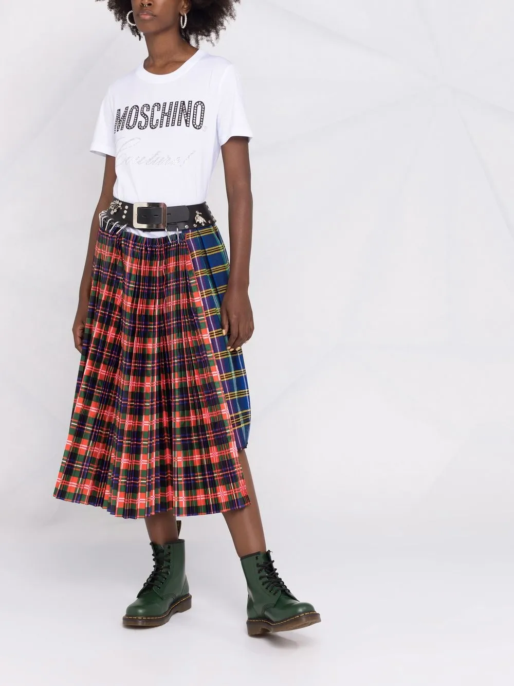 фото Moschino футболка с кристаллами