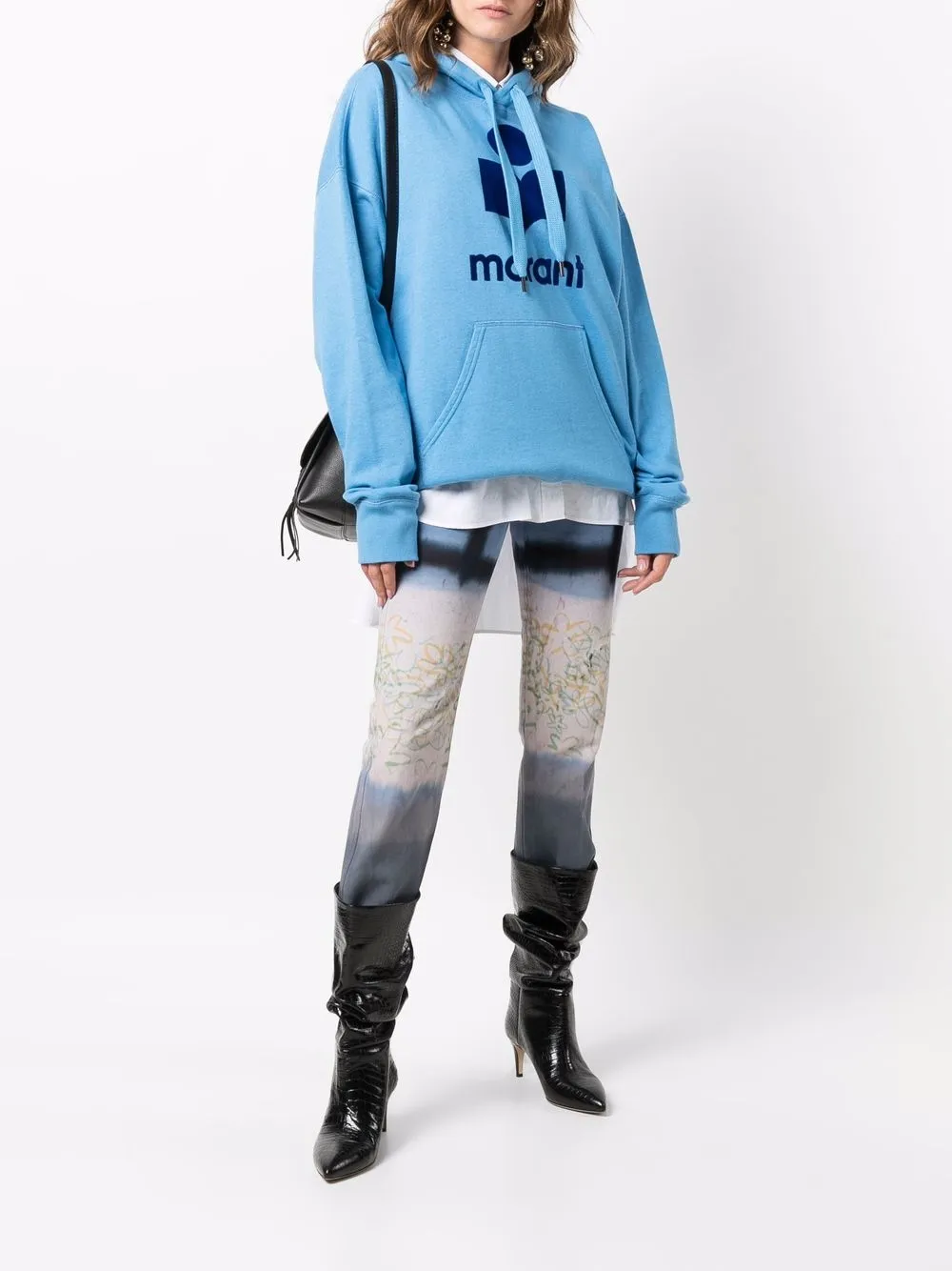 фото Isabel marant étoile худи mansel с логотипом