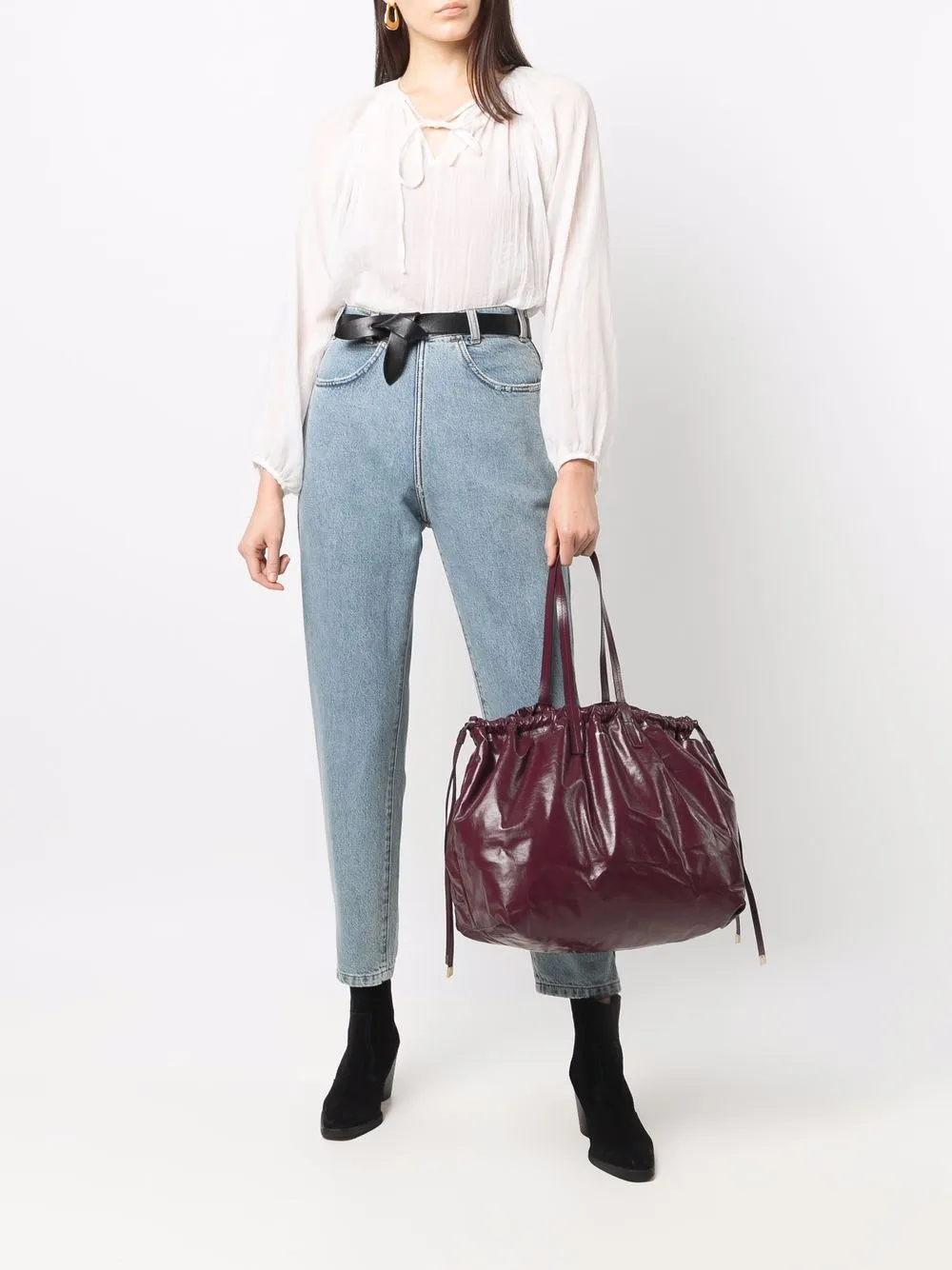 фото Isabel marant étoile сумка-тоут с кулиской