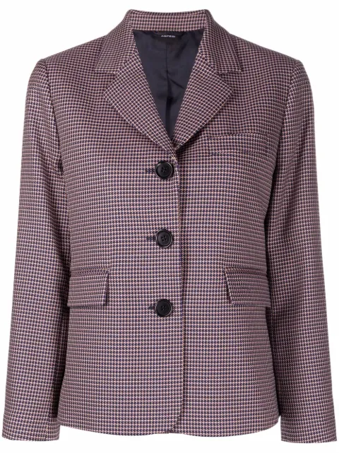 ASPESI houndstooth print blazer