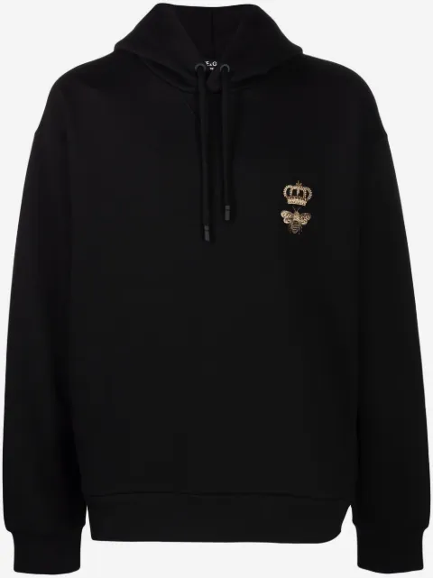 Dolce & Gabbana bee and crown hoodie
