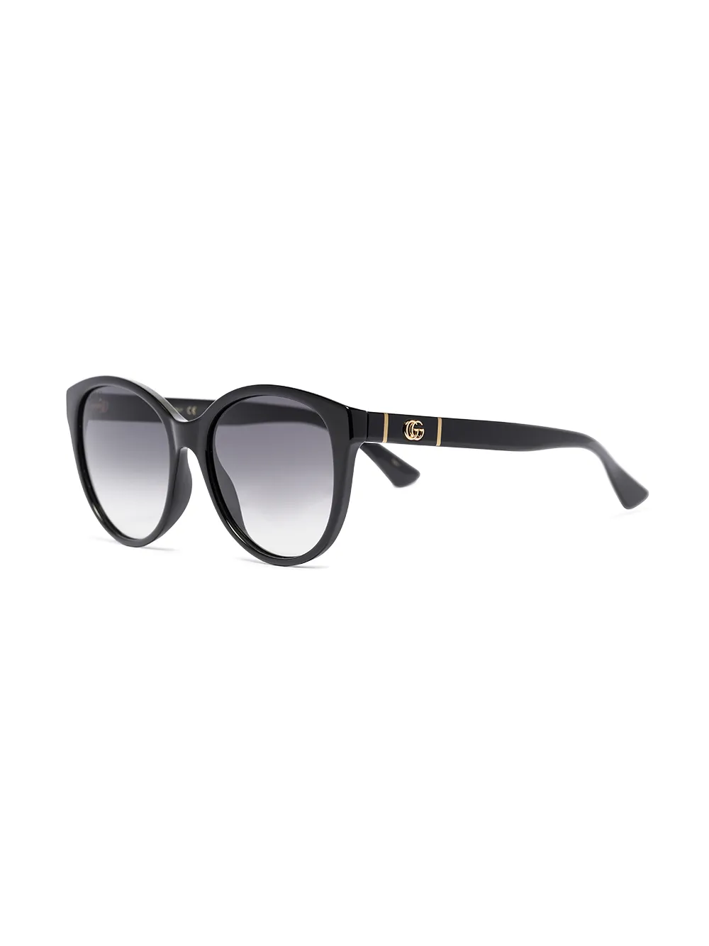 фото Gucci eyewear солнцезащитные очки в круглой оправе с логотипом double g